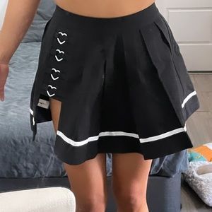 DollsKill XS slit skirt never worn